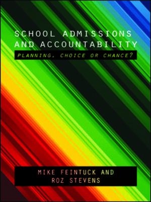 cover image of School Admissions and Accountability